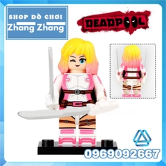 Đồ chơi xếp hình Bộ sưu tập Deadpool X-men X-Force Gwenpool Minifigures Xinh X0302