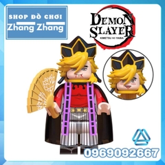 Đồ chơi xếp hình Kimetsu no Yaiba trong Demon Slayer Tanjiro Nezuko Yoriichi Daki Douma Kokushibo Muzan WM6138