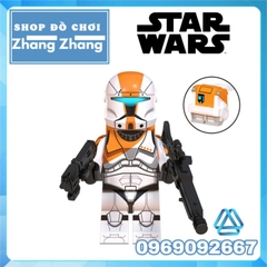Đồ chơi xếp hình Star Wars Clone Commando Boss Chiến tranh giữa các vì sao Minifigures WM6124