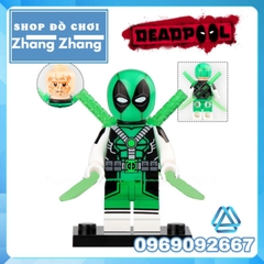 Đồ chơi xếp hình Bộ sưu tập Deadpool X-men X-Force Gwenpool Minifigures Xinh X0302