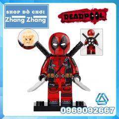 Đồ chơi xếp hình Bộ sưu tập Deadpool X-men X-Force Gwenpool Minifigures Xinh X0302