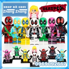 Đồ chơi xếp hình Bộ sưu tập Deadpool X-men X-Force Gwenpool Minifigures Xinh X0302