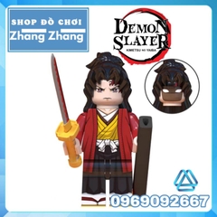 Đồ chơi xếp hình Kimetsu no Yaiba trong Demon Slayer Tanjiro Nezuko Yoriichi Daki Douma Kokushibo Muzan WM6138