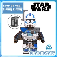 Đồ chơi xếp hình Star Wars Clone Trooper Dogma chiến tranh giữa các vì sao Minifigures WM6126