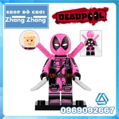 Đồ chơi xếp hình Bộ sưu tập Deadpool X-men X-Force Gwenpool Minifigures Xinh X0302