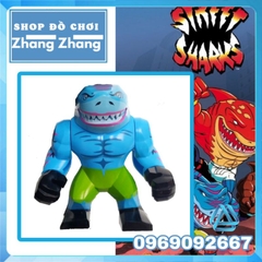 Đồ chơi xếp hình Streex trong Street Shark Cá mập đường phố Minifigures KOPF KF1660 KF6152
