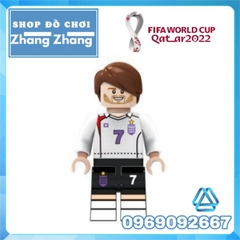 Đồ chơi xếp hình các ngôi sao bóng đá đội tuyển World Cup 2022 Football Soccer Minifigures M8046