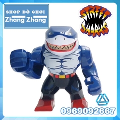 Đồ chơi xếp hình Ripster trong Street Sharks Cá mập đường phố Minifigures KOPF KF1659 KF6152