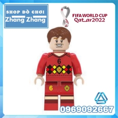 Đồ chơi xếp hình các ngôi sao bóng đá đội tuyển World Cup 2022 Football Soccer Minifigures M8046