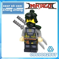 Đồ chơi xếp hình Ninjago Kai Zane Cole Lloyd Jay đại chiến Thunder Keeper trong Ngôi làng rừng xanh Minifigures