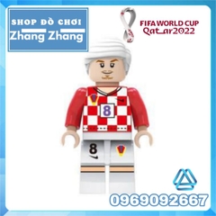 Đồ chơi xếp hình các ngôi sao bóng đá đội tuyển World Cup 2022 Football Soccer Minifigures M8046