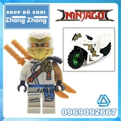 Đồ chơi xếp hình Ninjago Lloyd - Zay - Zane Master Wu - Kai Cole - Nya - Ginkle Minifigures No 005681