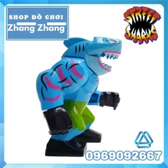 Đồ chơi xếp hình Streex trong Street Shark Cá mập đường phố Minifigures KOPF KF1660 KF6152