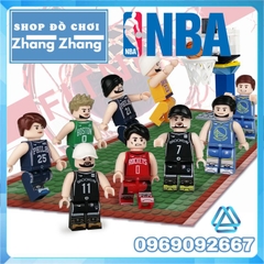 Đồ chơi xếp hình ngôi sao bóng rổ NBA giải vô địch Mỹ Lebron James - James Harden - Kyrie Irving - Jalen Green M8031