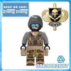 Đồ chơi xếp hình biệt đội Ghost Swat đặc nhiệm thủy quân lục chiến Minifigures M8021
