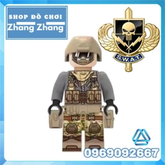 Đồ chơi xếp hình biệt đội Ghost Swat đặc nhiệm thủy quân lục chiến Minifigures M8021
