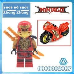 Đồ chơi xếp hình Ninjago Lloyd - Zay - Zane Master Wu - Kai Cole - Nya - Ginkle Minifigures No 005681