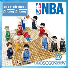 Đồ chơi xếp hình ngôi sao bóng rổ NBA giải vô địch Mỹ Lebron James - James Harden - Kyrie Irving - Jalen Green M8031