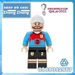 Đồ chơi xếp hình các ngôi sao bóng đá đội tuyển World Cup 2022 Football Soccer Minifigures M8046