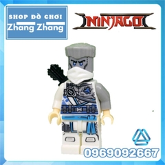 Đồ chơi xếp hình Ninjago Kai Zane Cole Lloyd Jay đại chiến Thunder Keeper trong Ngôi làng rừng xanh Minifigures