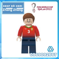 Đồ chơi xếp hình các ngôi sao bóng đá đội tuyển World Cup 2022 Football Soccer Minifigures M8046