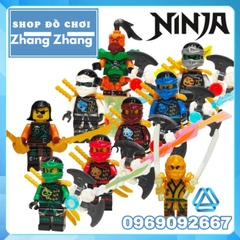 Đồ chơi xếp hình lắp ráp Ninjago Zay Zane - Kai Cyren - Cole Lloyd - Nadakhan Nya Minifigures Jinrun JR786