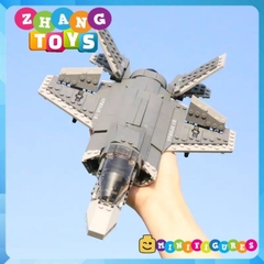 Đồ chơi xếp hình tiêm kích tàng hình F-35 Lightning Minifigures Xingbao XB06026