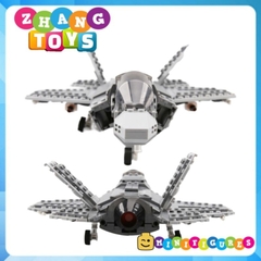 Đồ chơi xếp hình tiêm kích tàng hình F-35 Lightning Minifigures Xingbao XB06026