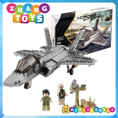 Đồ chơi xếp hình tiêm kích tàng hình F-35 Lightning Minifigures Xingbao XB06026