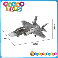 Đồ chơi xếp hình tiêm kích tàng hình F-35 Lightning Minifigures Xingbao XB06026