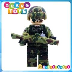 Đồ chơi Xếp hình lính đặc nhiệm biệt kích bộ đội giải phóng Minifigures Sembo SB11102
