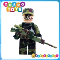 Đồ chơi Xếp hình lính đặc nhiệm biệt kích bộ đội giải phóng Minifigures Sembo SB11102