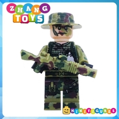 Đồ chơi Xếp hình lính đặc nhiệm biệt kích bộ đội giải phóng Minifigures Sembo SB11102