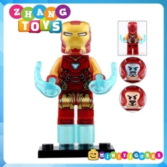 Đồ chơi Xếp hình người sắt Iron Man gồm Avengers MK50 MK85 MK1 MK41 MK5 - Captain Marvel - Outtrider Minifigures WM6055