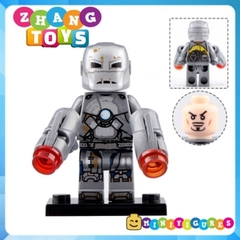 Đồ chơi Xếp hình người sắt Iron Man gồm Avengers MK50 MK85 MK1 MK41 MK5 - Captain Marvel - Outtrider Minifigures WM6055