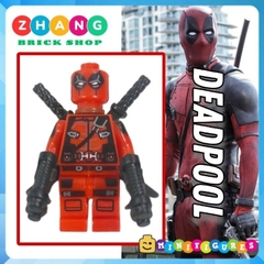 Đồ chơi xếp hình Deadpool siêu anh hùng Marvel và Dị nhân X-men Jinrun