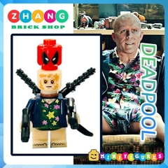 Đồ chơi xếp hình Deadpool baby legs trong siêu anh hùng marvel và dị nhân X-men Minifigures