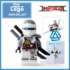 Xếp hình Ninjago Jay Lloyd Kai Cole Zane Stone Scout Chop rai Cryptor tặng kèm Rồng bay Lego Minifigures SY626