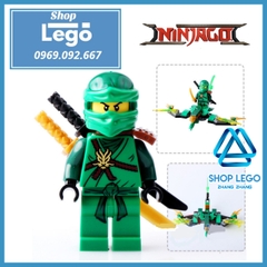 Xếp hình Ninjago Jay Lloyd Kai Cole Zane Stone Scout Chop rai Cryptor tặng kèm Rồng bay Lego Minifigures SY626