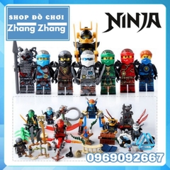 Đồ chơi xếp hình Ninjago Samurai X - Cole Nya - Vermin Jay - Zane Kai Lloyd Minifigures SY635