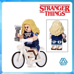 Đồ chơi xếp hình Stranger Things cậu bé mất tích Demogorgon Mike Wheeler Eleven Minifigures Kopf KF6167