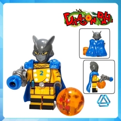 Đồ chơi xếp hình Dragon Ball 7 viên ngọc rồng Songo Ku Vegeta Gamma Piccolo Broly Minifigures Kopf KF6158