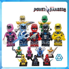 Đồ chơi xếp hình 5 anh em siêu nhân Gao Power Rangers Minifigures Kopf KF6144