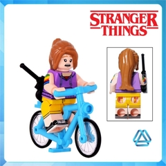Đồ chơi xếp hình Stranger Things cậu bé mất tích Demogorgon Mike Wheeler Eleven Minifigures Kopf KF6167