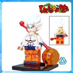Đồ chơi xếp hình Dragon ball Perfect Cell Son Goku Ultra Instinct 7 viên ngọc rồng Minifigures Kopf KF6165