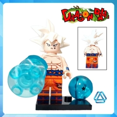 Đồ chơi xếp hình Dragon ball Perfect Cell Son Goku Ultra Instinct 7 viên ngọc rồng Minifigures Kopf KF6165