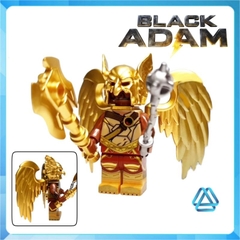 Đồ chơi xếp hình Black Adam Hawkman Atom Doctor Fate Isis Cyclone Sabbac Minifigures Kopf KF6177