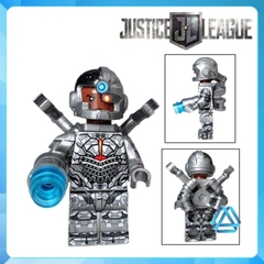 Đồ chơi xếp hình Superman Wonder Woman Batman Green Lantern Cyborg Aquaman Martian Manhunter Flash Minifigures KF6168