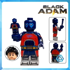 Đồ chơi xếp hình Black Adam Hawkman Atom Doctor Fate Isis Cyclone Sabbac Minifigures Kopf KF6177