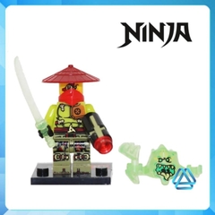 Đồ chơi xếp hình Ninjago Ghost Cowler Bansha Zay - Ronin - Kai - Nya - Wrayth Lloyd Minifigures Jinrun JR782